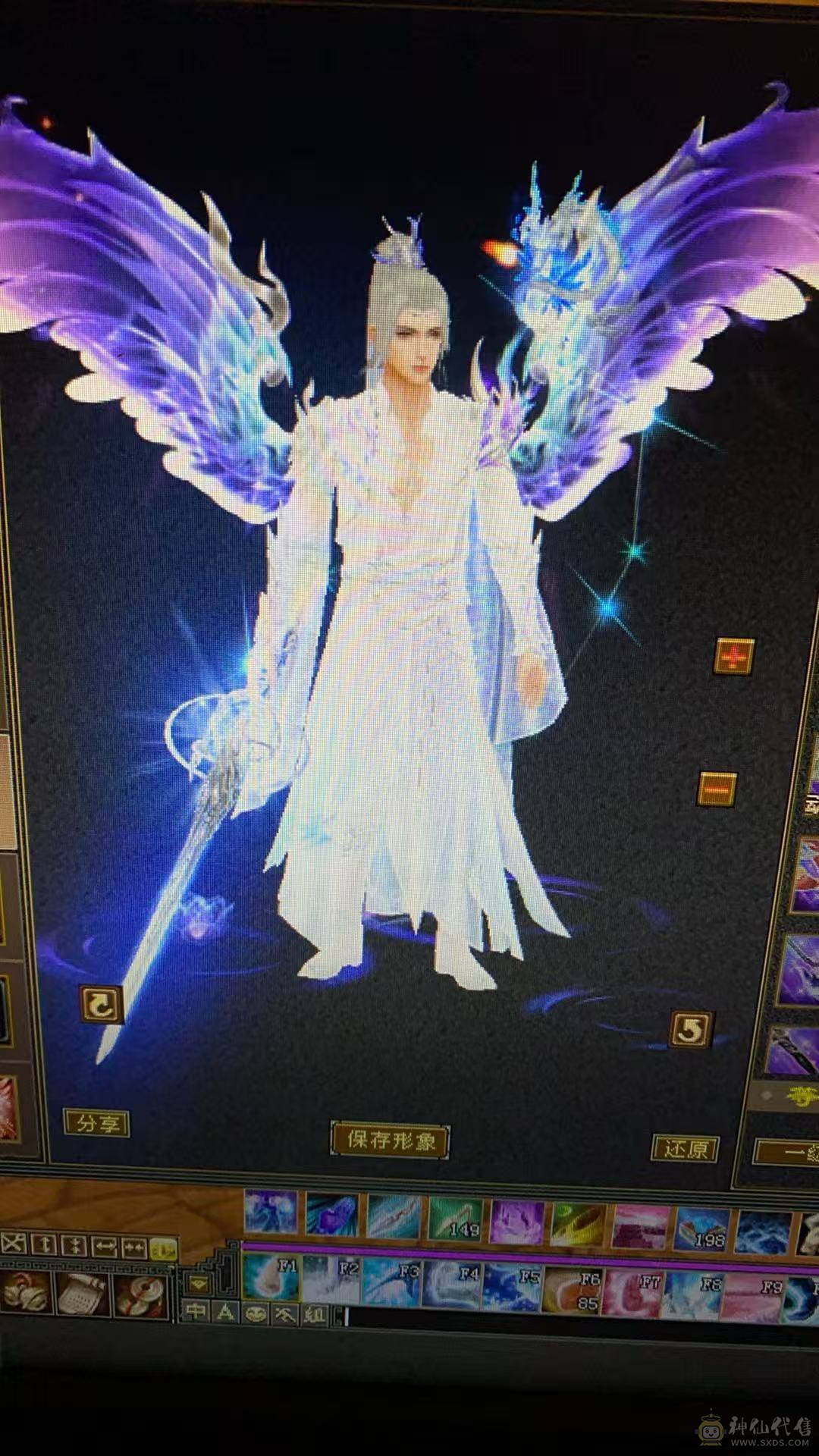 昆仑雪猿坐骑永远看一下 满5差4个减抗就满了仓库里有10颗4级冰  3幻世3级 时装多多