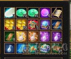 版本之子冰气武当，五减石头好几个，带宝宝仓库东西全带