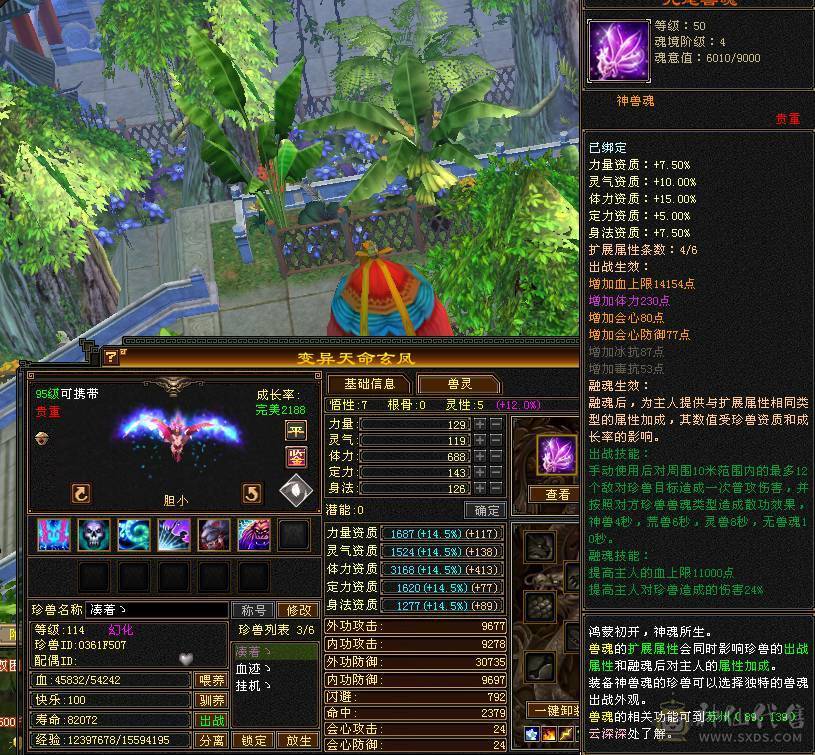 花瓶副本随便刷，美女一枚.神兽4级6000多洗好的