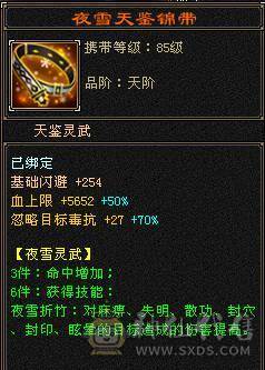 果冻推荐：六级星宿 6级冰抗 带6级身法