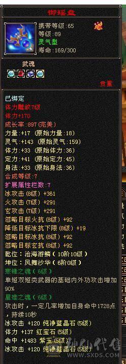 🏅温暖推荐🏅5带4气武当-四修-能打能抗-6阶荒-裸面板面板是附体图片--所见即得！