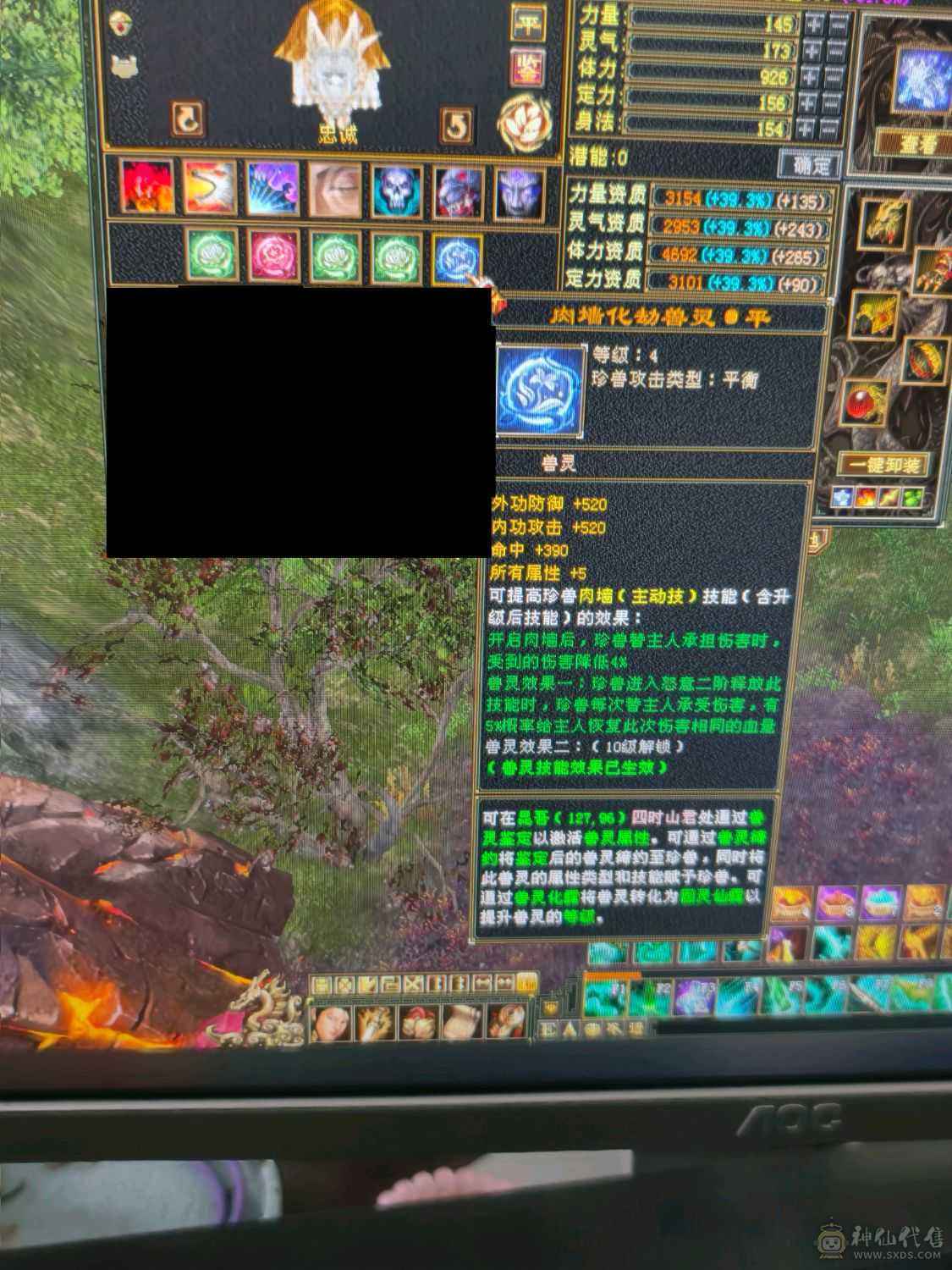 祝融仙铠，无敌丹，冰抗1000玄抗500，增伤拉满，四修附属过千