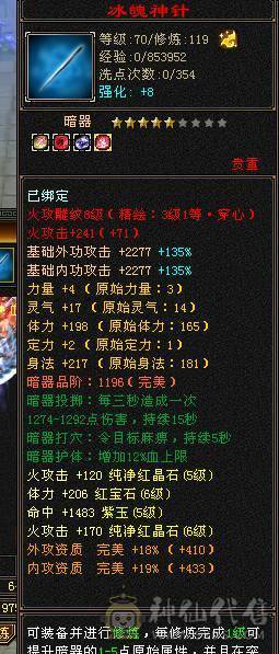 五神，不讲价了 裸属6200 带4500附体