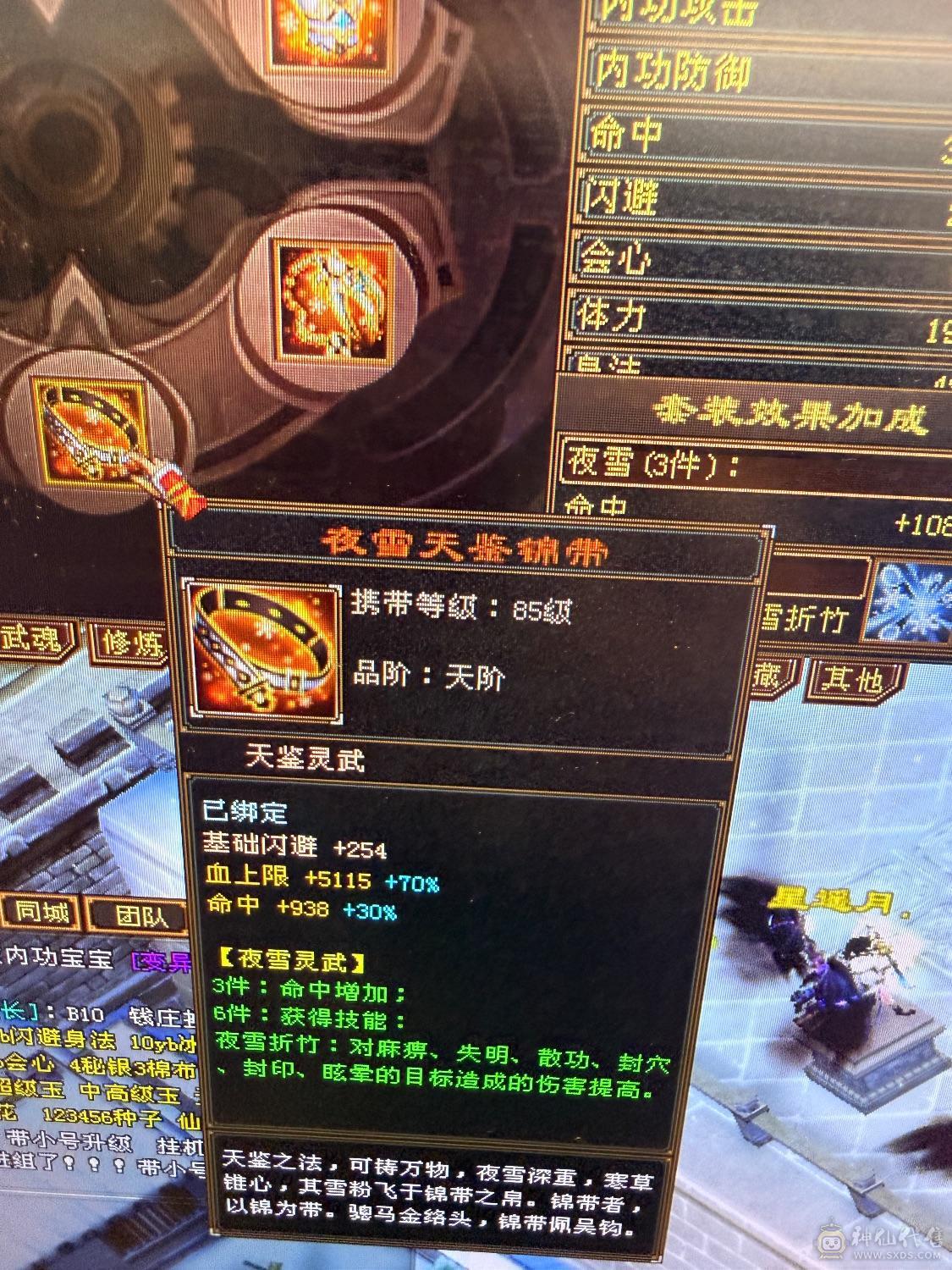 细节明教6体大半六属性裸面板60万血