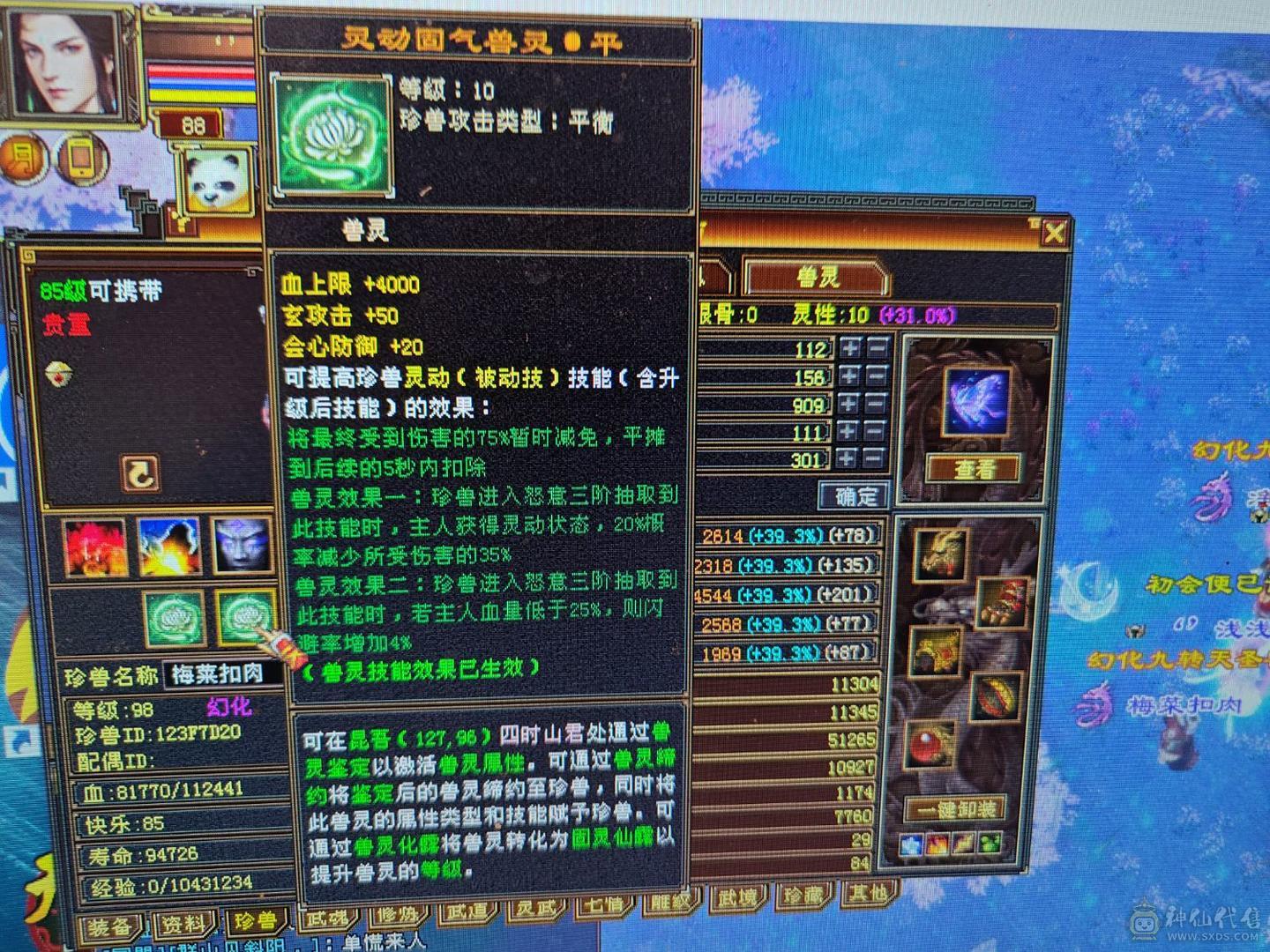 带体力附体血祭宝宝