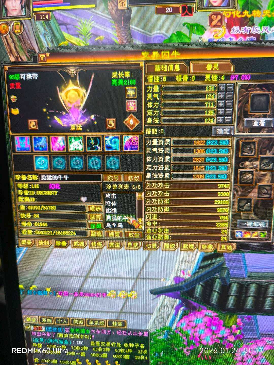 身法流5万命中，强化9，声望9一月任务赚600，4个双十