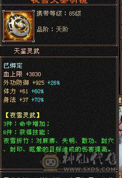双断桥6神逍遥仓库有冰抗宝石，