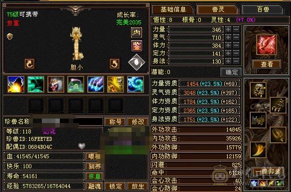 美美哒，满5，大完美，六万命中，带幻视