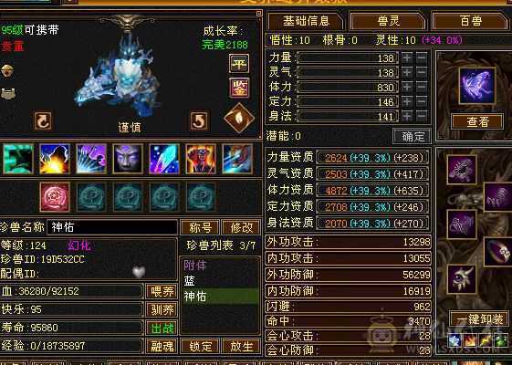 高气 高命 高会三修气武当 性价比极高 体验极好 五神  两荒