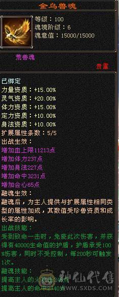 裸属性6203  6.1W命中 新雕纹和灵武还有很大提升空间