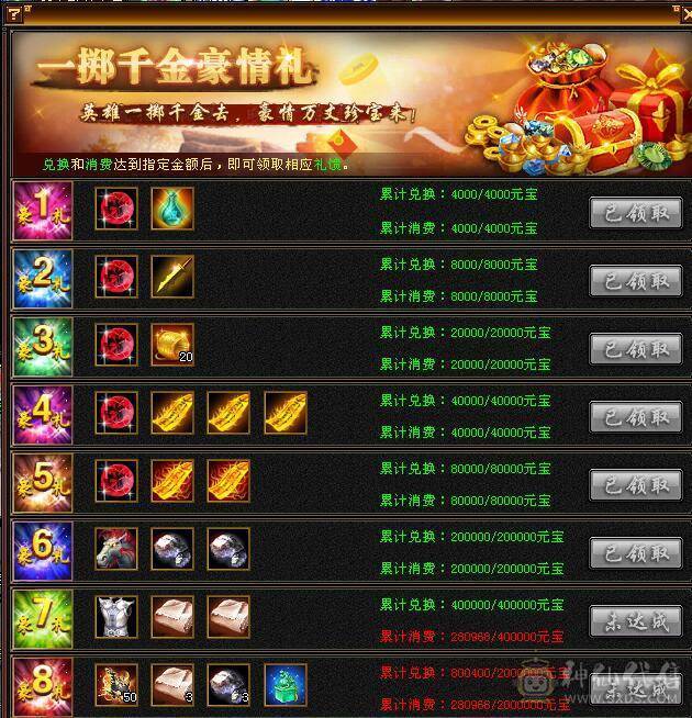 细节五带四，装备不错，时装坐骑都有，伤害高属性高