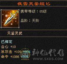 高命中会心  满5减三修暴力天山，大完美武魂，顶级外观赤兔红仙侣夜雨潇湘，多个3级幻视，带4500附体