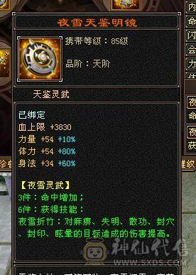 移动粉丝团：88极限五级天山 五神 带极品05 带4510映照附体 PK宝宝全带