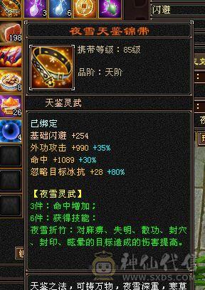 移动粉丝团：88极限五级天山 五神 带极品05 带4510映照附体 PK宝宝全带