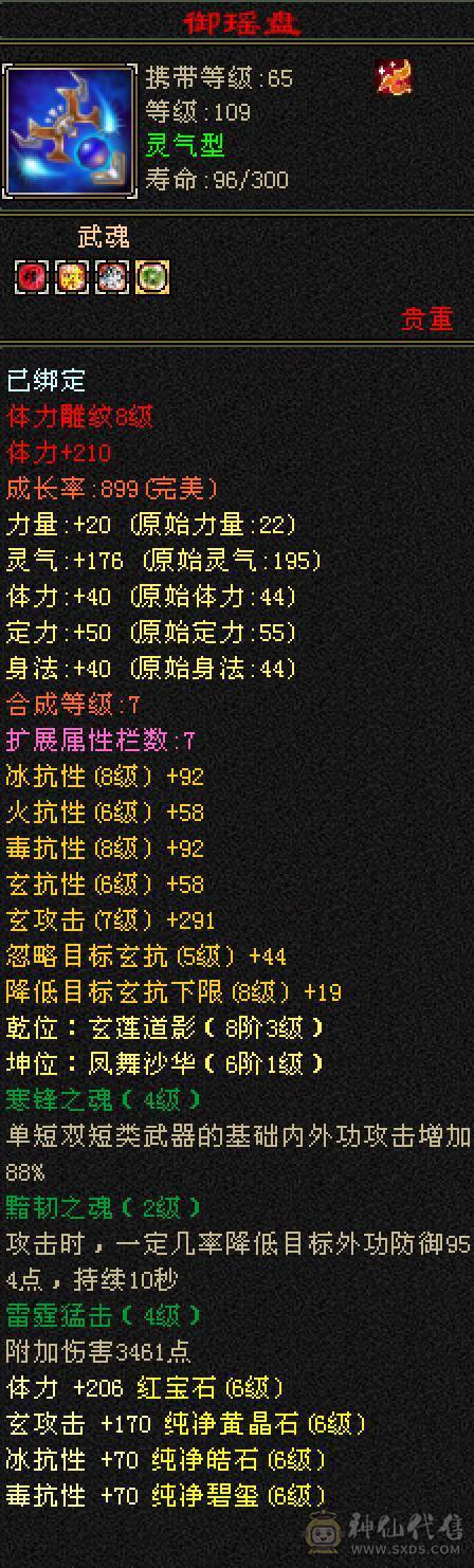 晚晚推荐：冰毒双抗极限6满8雕，花榜坐骑，新雕7级，裸状态83万血，大宝剑坐骑