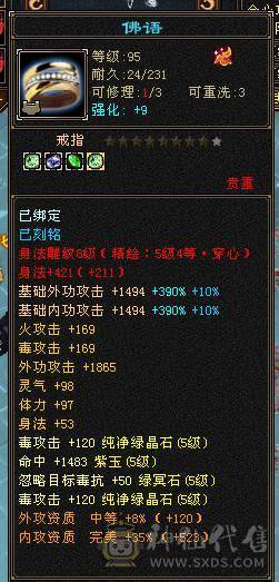 极限5级星宿逍遥  最强面板 细节拉满