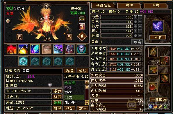 极限5级星宿逍遥  最强面板 细节拉满