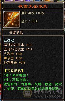 极限5级星宿逍遥  最强面板 细节拉满