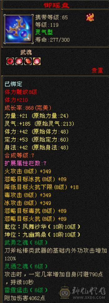 微风推荐，六神副修高，小极品装备，永久坐骑，体力精绘满6