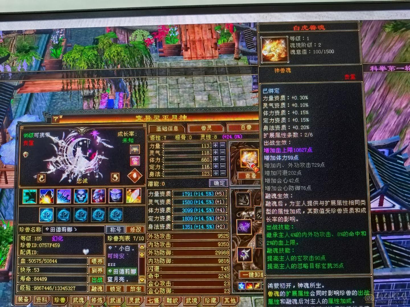 6体59w裸血裸冰抗1000+70多件时装