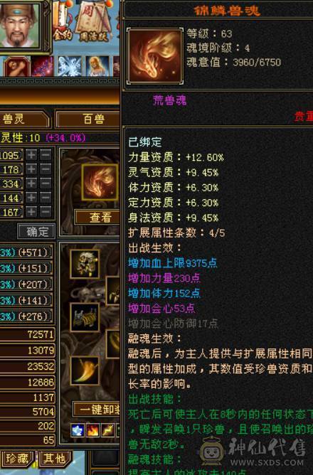 晴天推荐；不议价！6体6属天山 马上合一个6体 带4537拼命10破御8龙君 4500体力附体 4级配饰时装 秒价出 不刀