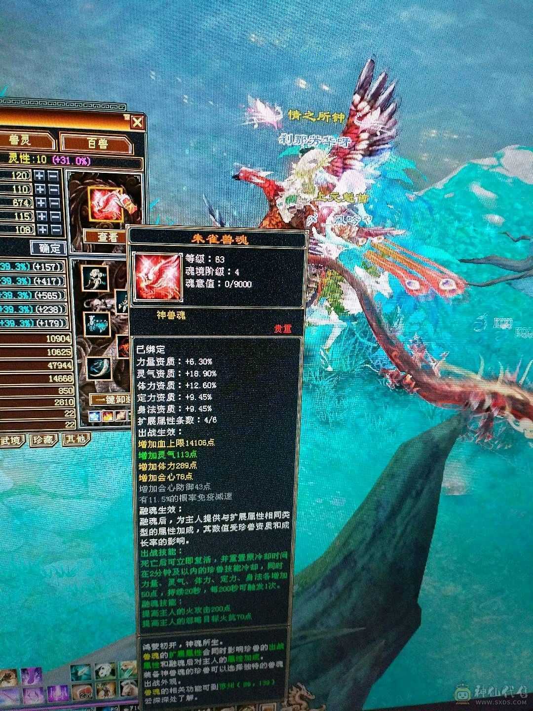 颜值卡级逍遥，带赤兔，两个双十宝宝