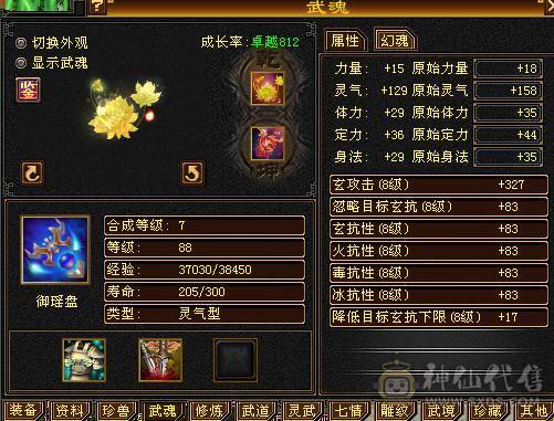 晚晚推荐：四抗6665，满8雕纹，红熊王，玉食客10级