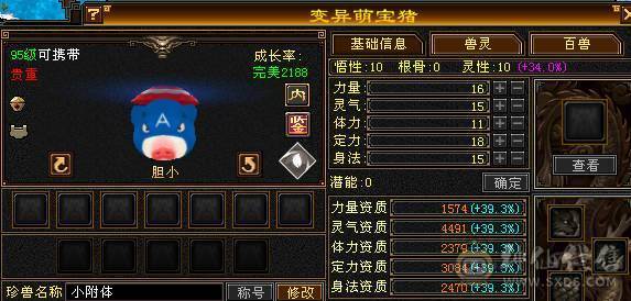 满6.6减抗。三修火逍遥，总属性破万，老雕文八级新雕文六级，精绘七级。一身极品灵武，嘉年华时装，四阶金箍棒，永久红熊王坐骑