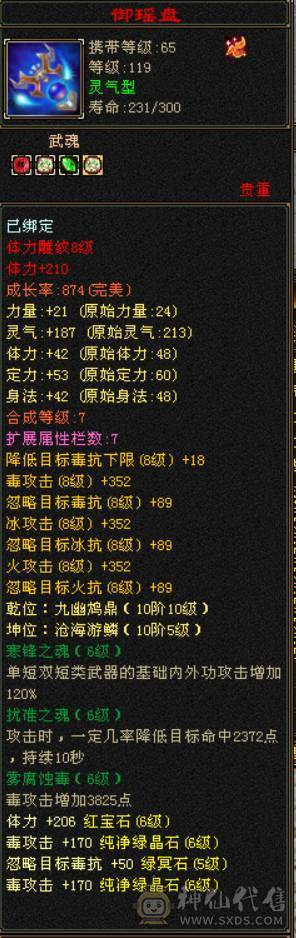 『晴天推荐』花榜凤凰坐骑 毕业6橙6神 61W血 冰火毒三修 424会心 新雕5 6混打 带骨翼 4级金箍棒  