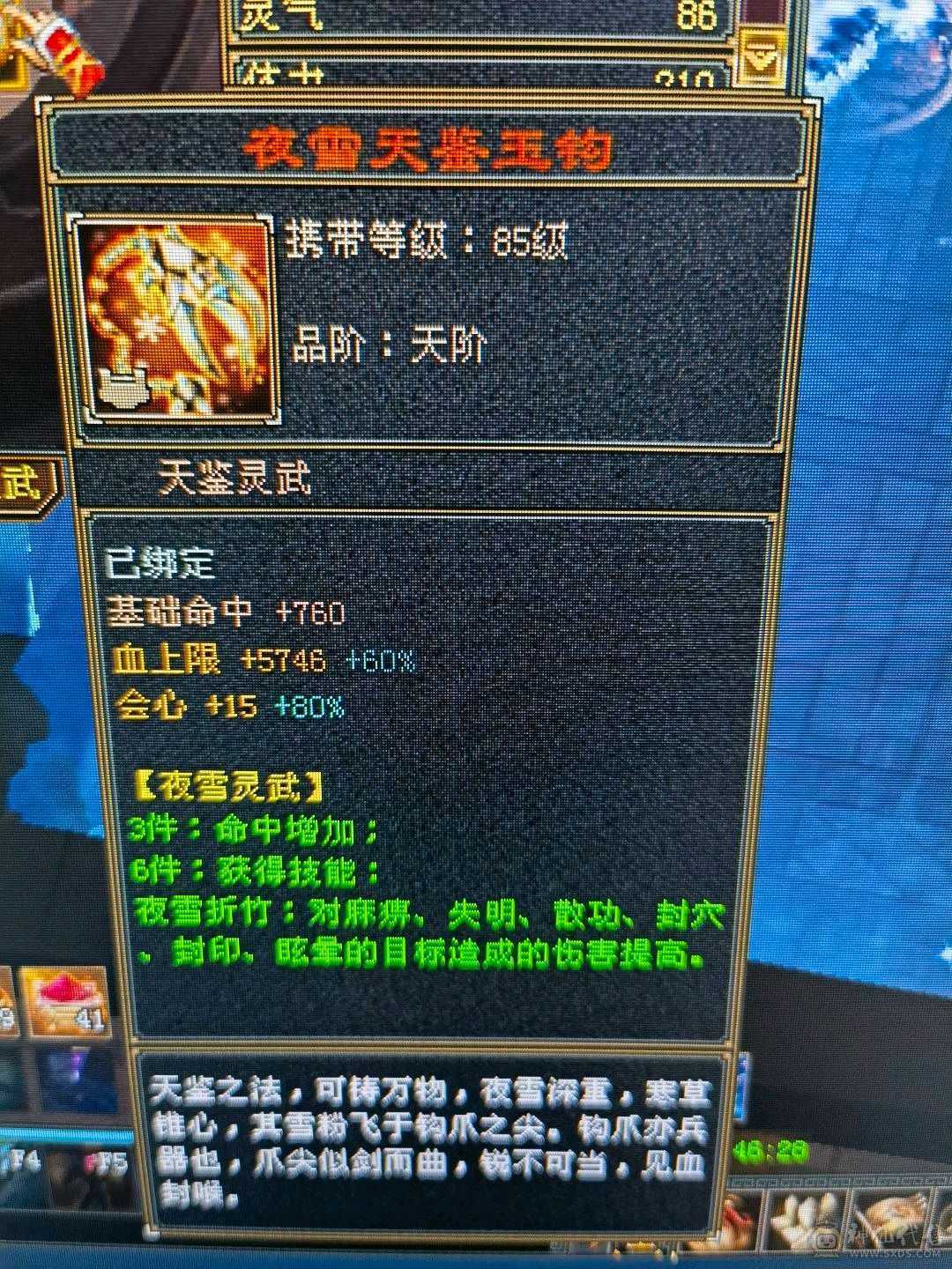极限6级满心法满修炼高会心高命中和闪避，打架爽的很