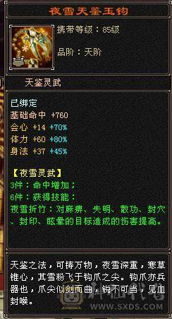 小极限6级天山 64W血 三杂抗 坐骑多 时装多 伤害高