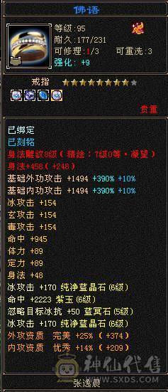 小极限6级天山 64W血 三杂抗 坐骑多 时装多 伤害高