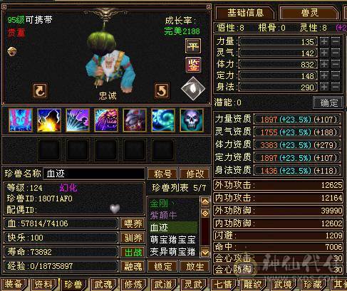  《红中推荐》46万血。5.8命中。裸属性 5神双盟会10-9。高会心