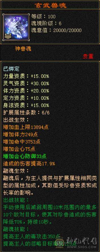 🌹温暖推荐🌹-满6增伤6神星宿-裸面板-雕纹通脉全部更新！