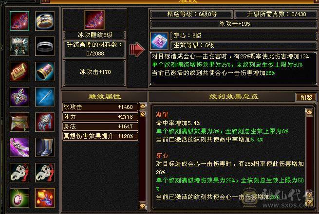 晚晚推荐：无敌丹 六神 6体6属6命6抗  三修 辅修都过1100  8-6雕 平A2W+   火玄抗均过220  抗打  心络都有更新 身法点命中 差不多 7 万 会心能上 600