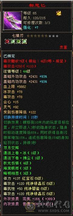 四抗增减伤