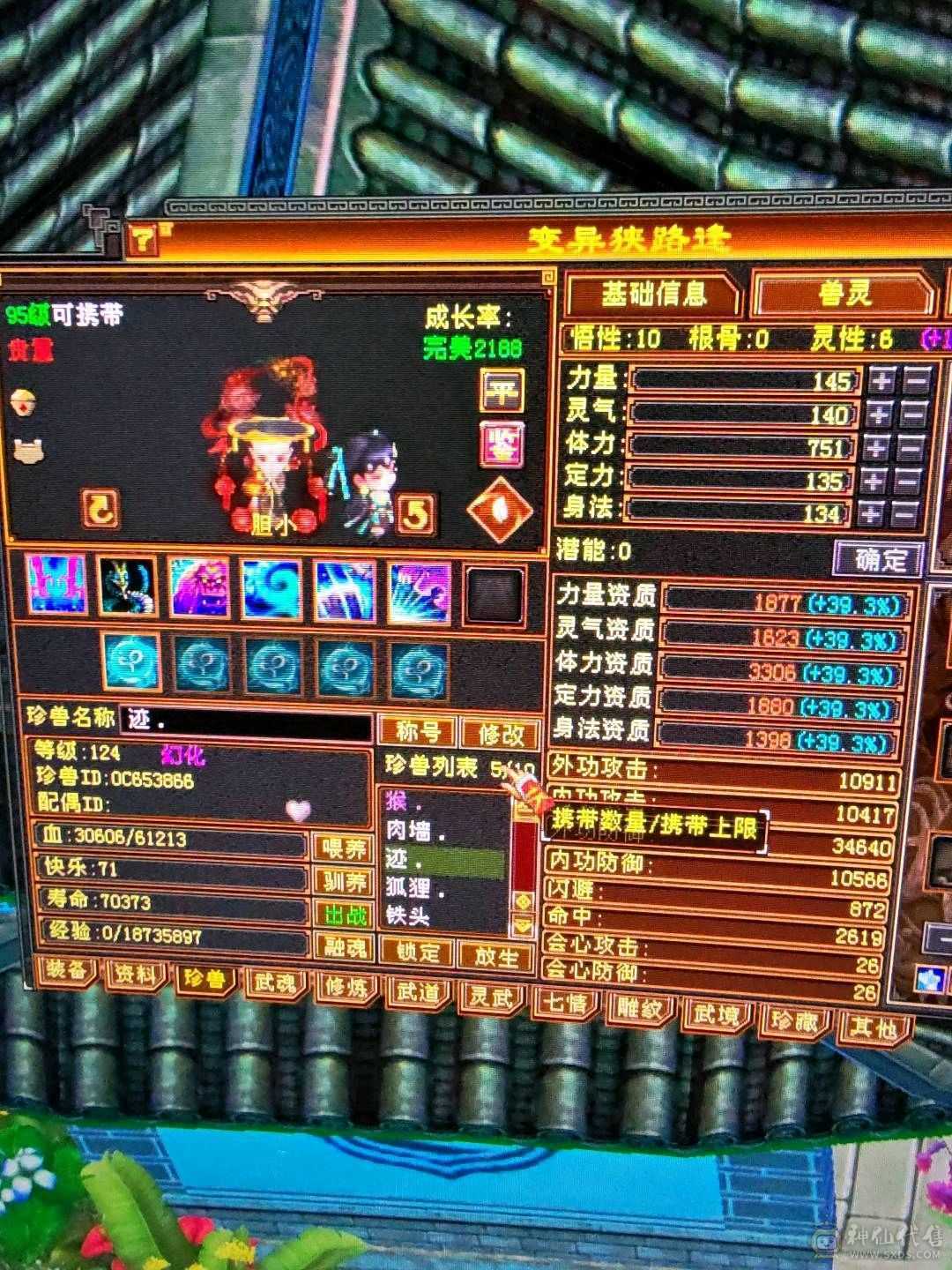 怀旧人最多的大火区 特价 出 满6 不议价  属性7076