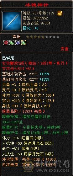 高血双抗、5神、新背饰、玄武外观
