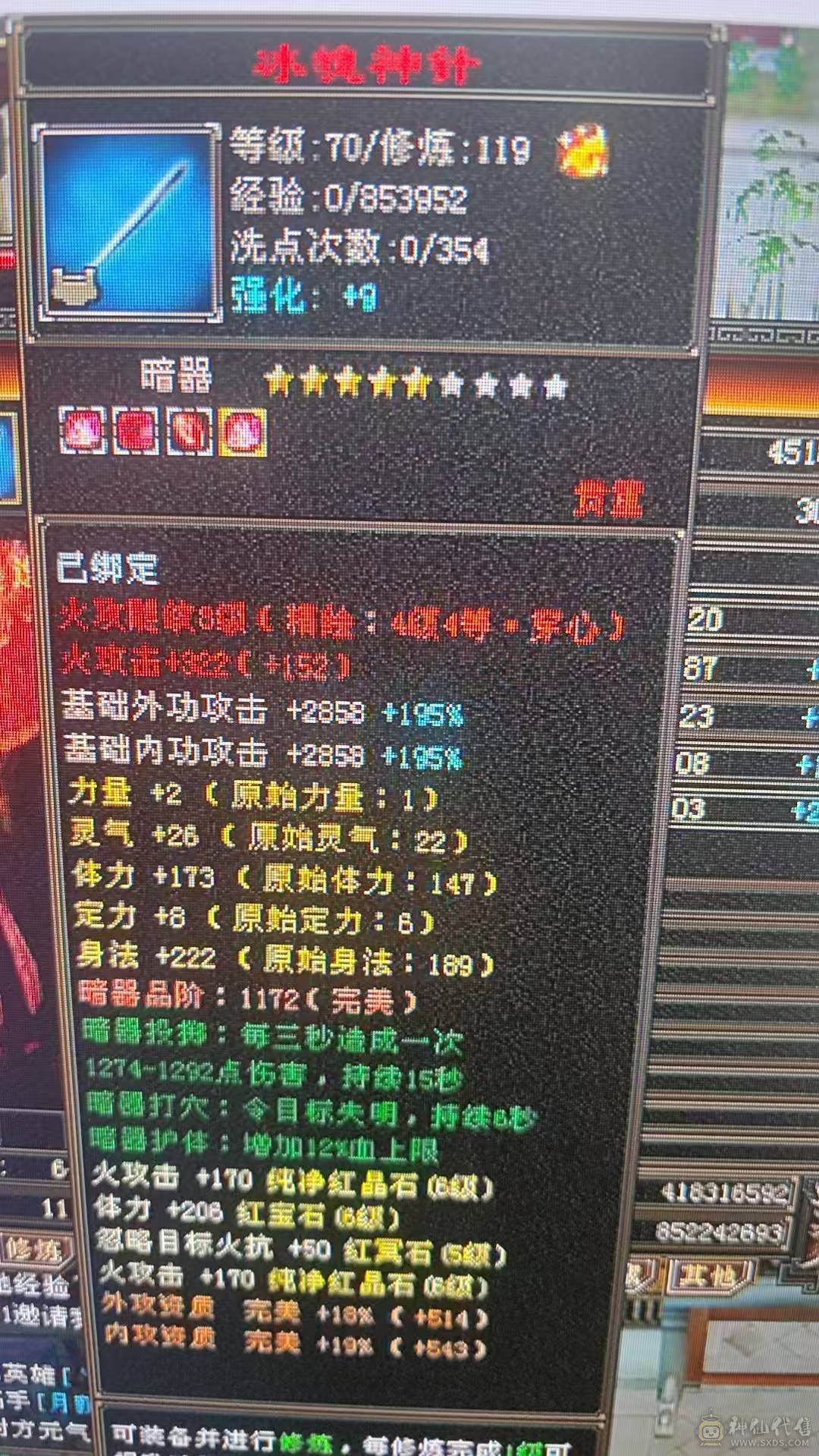 三修6体6属火逍遥5阶过半神兽(8700多点带2个1玠朱雀）