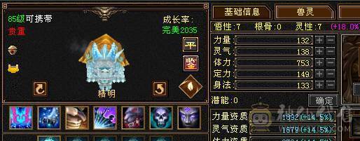 6体6属  面板吃了个5级精华  面板是带4500+附体效果  马上可以合一个6级冰6级体   5.14号10.点半之前可以转回天山