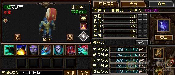 满5防具 卡88逍遥！5荒3神带红熊王！冰抗没吃药面板！
