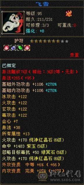 底价处理 砍价勿扰 别打电话 四修逍遥总属9700 满6体属 带金乌坐骑 五阶神