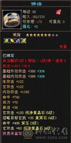 5体5属带5闪避5命中、4400资质宝宝、限定时装幻视
