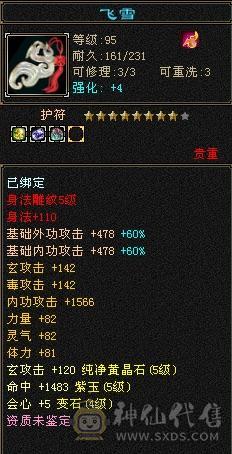 5体5属带5闪避5命中、4400资质宝宝、限定时装幻视