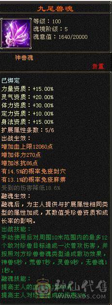 【邀月推荐】6体带6属，8体雕，1200冰抗，外观漂亮，60万+血，大完美武魂