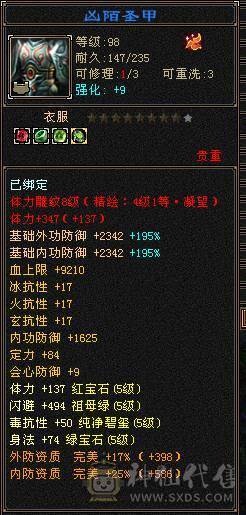 满5满8雕 完美5神逍遥装备细节