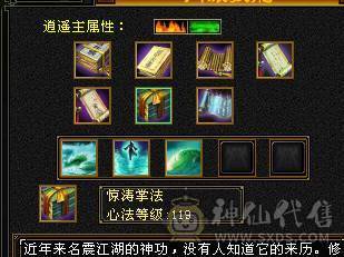 满5满8雕 完美5神逍遥装备细节