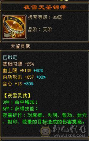 『晴天推荐』6神增伤 53W血 玄毒双修 裸会心521 满6 8雕带9雕 武境130级 4级金箍棒 