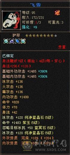 外观天花板：赤兔+15把3级幻视+37件衣服，极限满5减，冰火内血4修，新雕文5级，唯一的不足就是不需要在投资