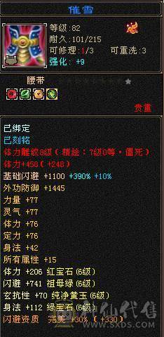 安然推荐 六神三修6带7武当，裸属8040，顶级外观幻视，6个坐骑，时装40多件，面板就一个五级体力精华